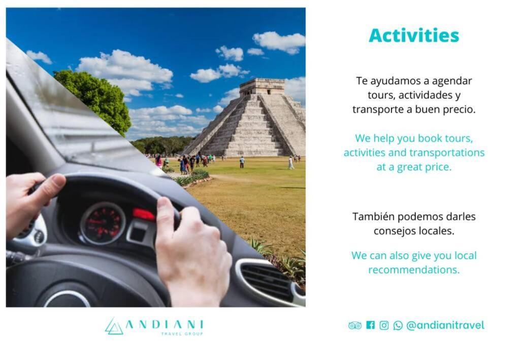 Yikal Suites By Andiani Travel Cancún Buitenkant foto